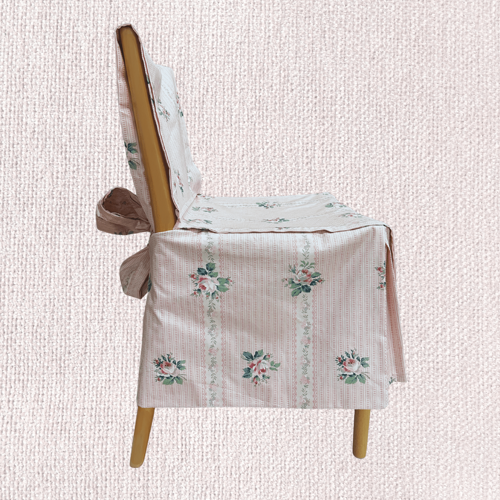 Cottagecore Chair Cover for the Dorm or Your Special Place, Adjustable and Chic - 10 Bay