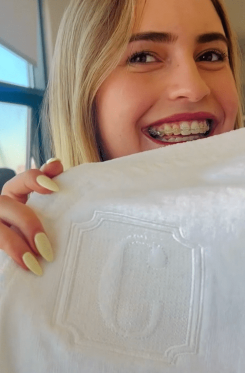 FEATURED SET Personalized Custom Robe, Towels and Headband with Hotel Style Monogram at 10Bay.store